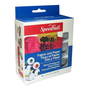 SPEEDBALL® Fabric Block Printing Ink Set (6pcs)