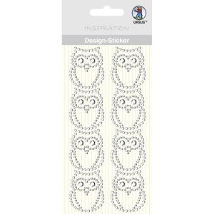 URSUS Design sticker "owls" Transparent .