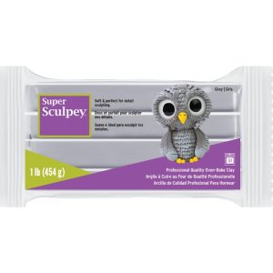 Super Sculpey® Original 1 lb (454g) Gray
