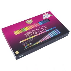 MASTER ART Premium Grade Coloured Pencils Set of 100colors.