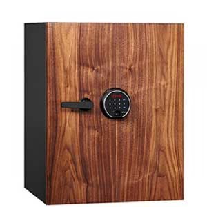 DIPLOMAT DBAUM 700 LUXURY SAFE WITH GENUINE WALNUT EXTERIOR DOOR FRONT