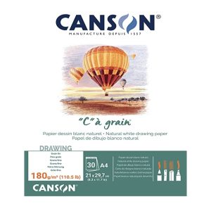 Canson C à Grain Drawing Pad 30Sheets, 180gsm