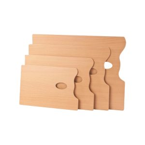 MABEF WOODEN RECTANGULAR PALETTES