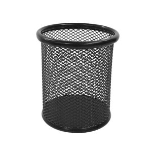 MESCO Metal Mesh Pen and Pencil Holder Black/Silver