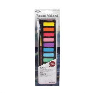 ROYAL & LANGNICKEL® Watercolor Painting Set W/Tin