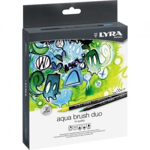 Lyra Aquabrush Duo Markers, 36 Pieces