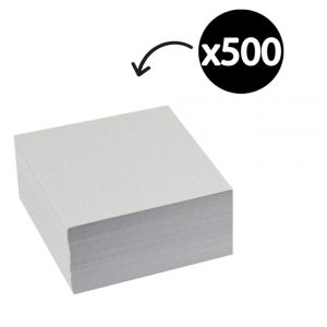 MESCO MEMO CUBE REFILL WHITE 95X95MM PACK 500