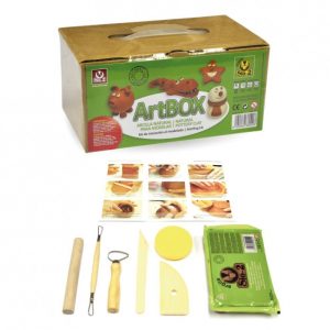 SIO-2 ART BOX NATURAL POTTERY CLAY