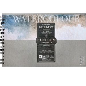 FABRIANO WATERCOLOUR SPIRAL 300GSM. 32X41 CM