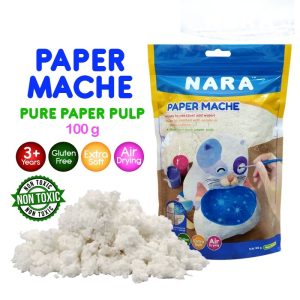 NARA Non-Toxic Air Dry Easy Paper Mache 100g.