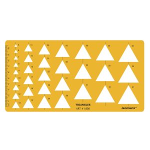 ISOMARS Triangle Shapes Template