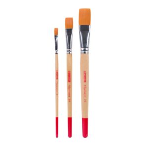 ART CREATION Watercolour brush set of 3 - polyester