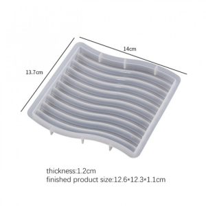 Silicone Mold Wave Coaster Wave Tray -Small