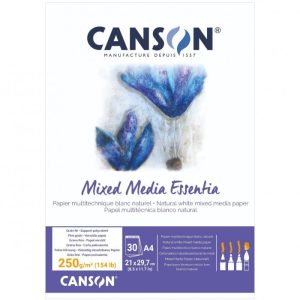 Canson® Mixed Media Essentia Pad 250 gsm 30 Sheets