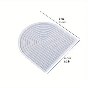 Silicone Mold Wave Coaster U Shaped Tray -Medium