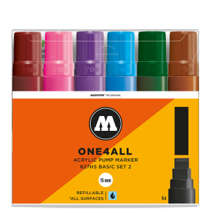 MOLOTOW ONE4ALL 627HS BASIC-SET OF 6