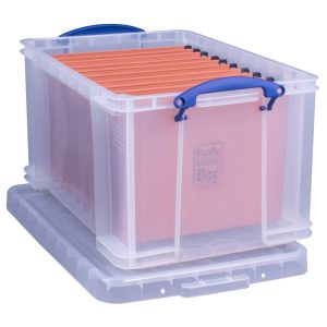 REALLY USEFUL STORAGE BOX CLEAR 48 LITRE