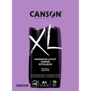 CANSON XL MARKER PAD 70gsm 100Sheets.