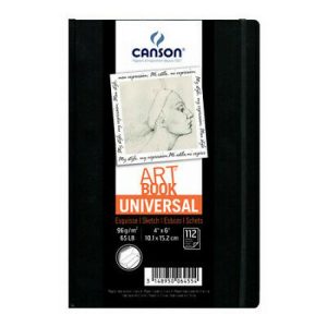 canson Universal Book Size: 10cm H x 15cm