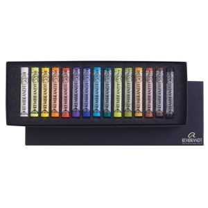 REMBRANDT SOFT PASTELS GENERAL SELECTION STARTER SET 15 PCS