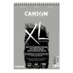CANSON XL SAND GRAIN GRAY COLOR 160 g/m 40 SHEETS