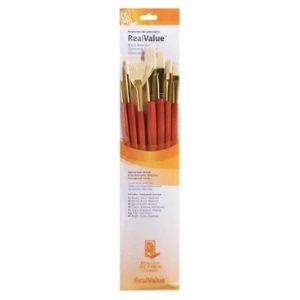 PRINCETON 7PC NATURAL BRISTLE HAIR BRUSH SET