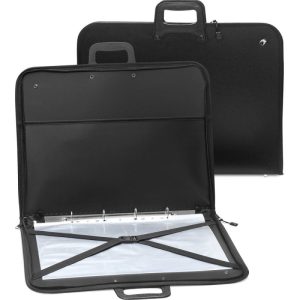 ISOMARS PORTFOLIO BAG WITH LEAFS -2 sizes