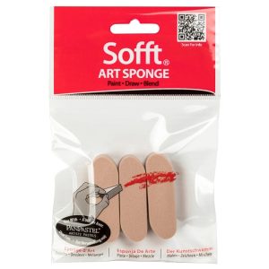 PanPastel Sofft 3-Sponge Bar Round
