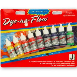JACQUARD DYE-NA-FLOW COLOR EXCITER PACK 0.50 OZ 9PCS/SET