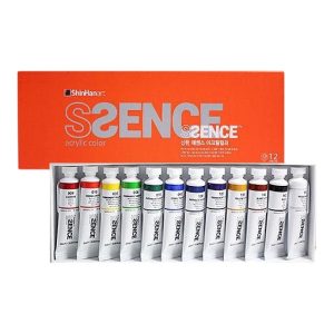 SHINHAN Ssence Soft Body Acrylic Paint 20ML X 12, 24, 36 Colors/SET