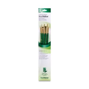 PRINCETON REAL VALUE NATURAL BRISTLE BRUSH  SET OF 4