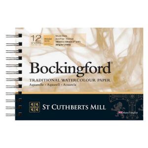 Bockingford Watercolour Paper Pad spiral- 300 g/m 12 SHEETS