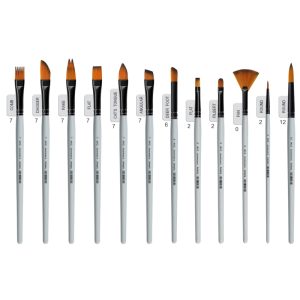 ISOMARS Precision Brushes - ARTIST - Set of 12