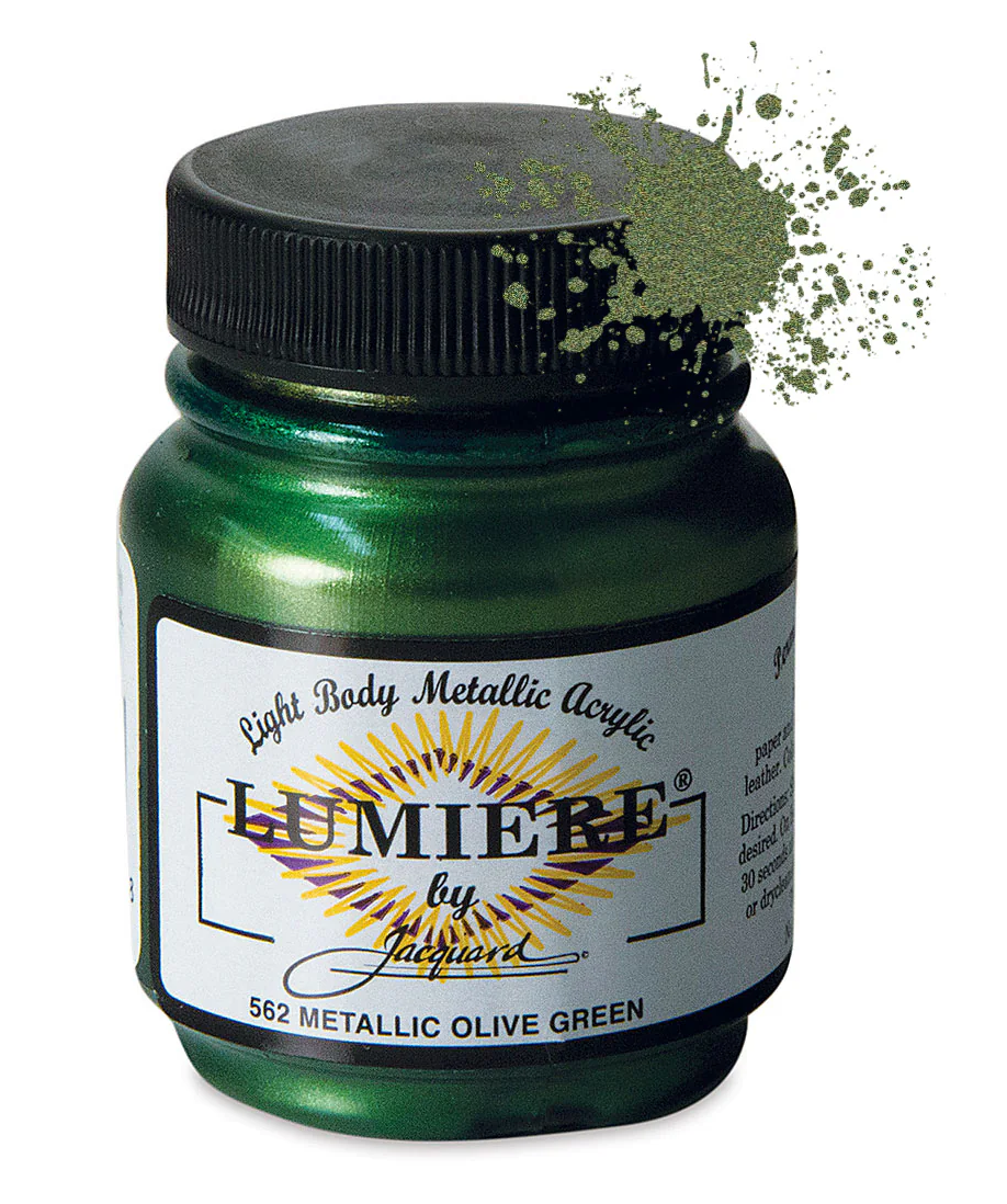 562 Metallic Olive Green