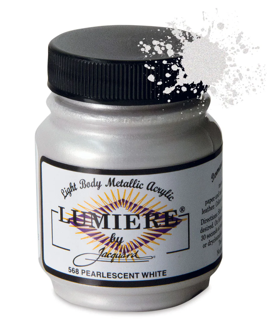 568 Pearlescent White