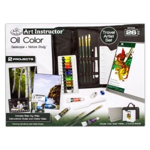 Royal Langnickel Oil Color Travel Set - 26 pc