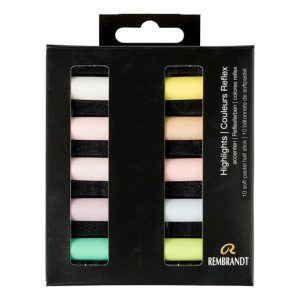 REMBRANDT SOFT PASTELS HIGHLIGHTS SET 10 PCS