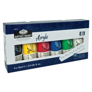 Royal & Langnickel Acrylic Paint 6-Pack – 75 ml