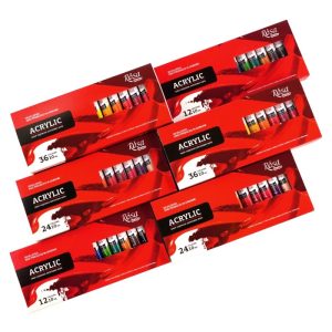 ROSA Studio Acrylic Paint Sets 10 ml x 12, 24 and 36 colors