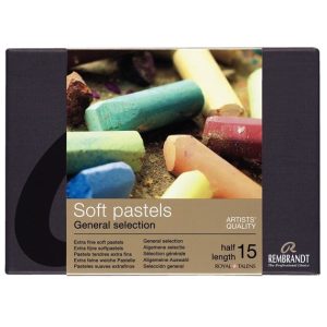REMBRANDT SOFT PASTELS STARTER SET 15 PCS GENERAL SELECTION