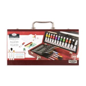 ROYAL & LANGNICKEL® Essentials™ 32pc Watercolor Painting Travel Art Set