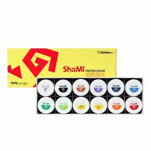 ShinhanArt Shami POSTER COLOUR 20ml x 12Colours SET