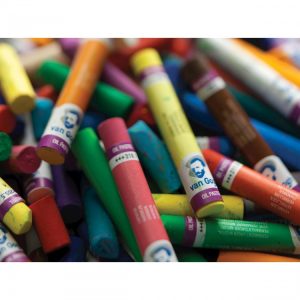VAN GOGH NATIONAL GALLERY OIL PASTEL SET WITH 24 COLOURS