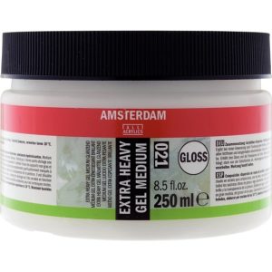 AMSTERDAM EXTRA HEAVY GEL MEDIUM GLOSS 021 JAR