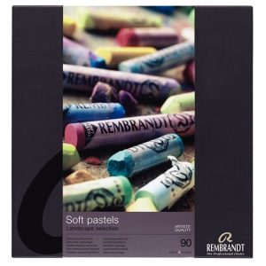 REMBRANDT Soft Pastel Set Landscape Selection | 90 whole pastels