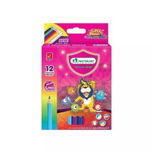 Master Art 12-color short colored pencils, Super Bright model