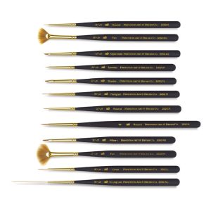 Princeton Mini Detailer Series 3050 Synthetic Brushes
